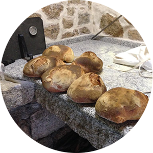 Pane fatto in agriturismo