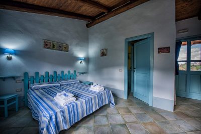 Le camere dell'Agriturismo Is Conchisceddas